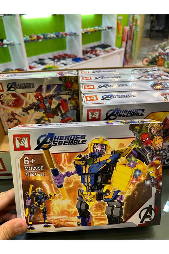 لگو قهرمانان تک جعبه