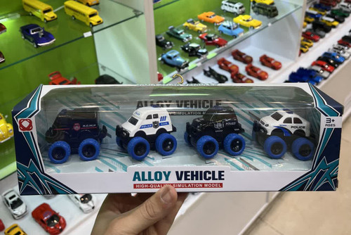 ست ماشین فلزی پلیس