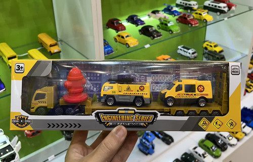 ست ماشین های راهسازی فلزی