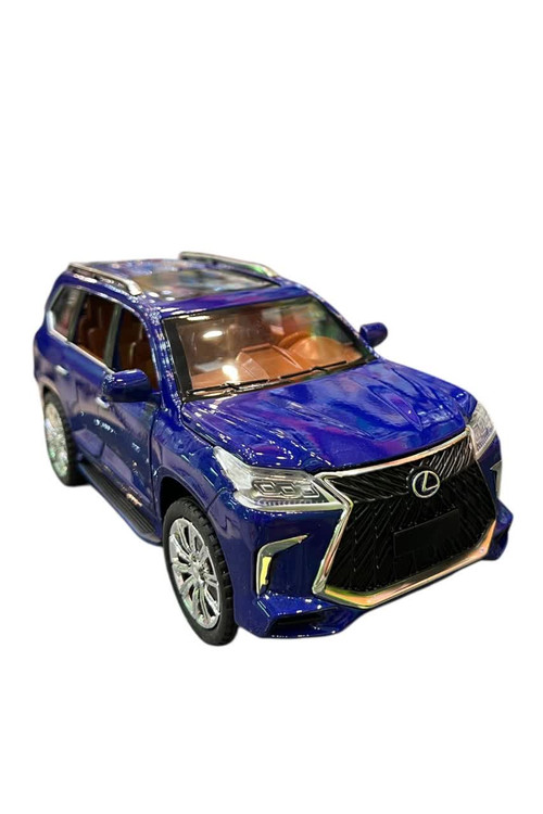 ماشین فلزی لکسوس آبی