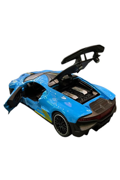 ماشین فلزی بوگاتی چراغدار