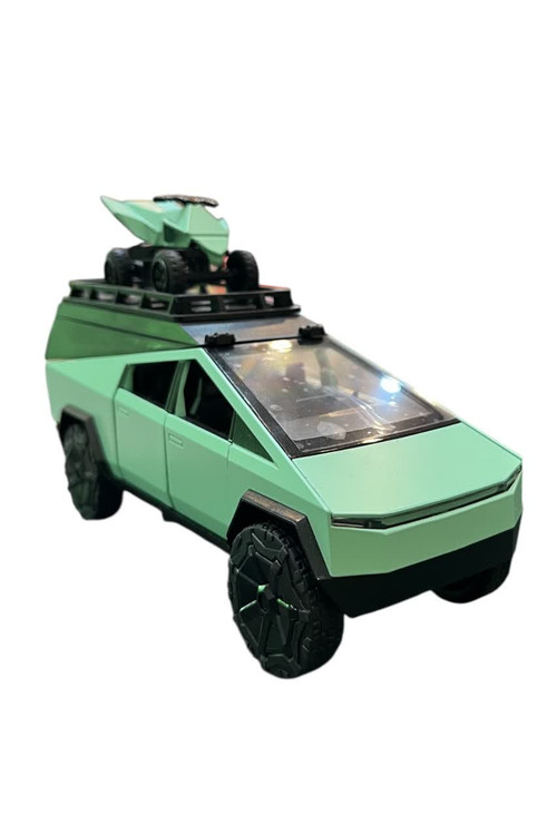 ماشین فلزی تسلا چراغدار